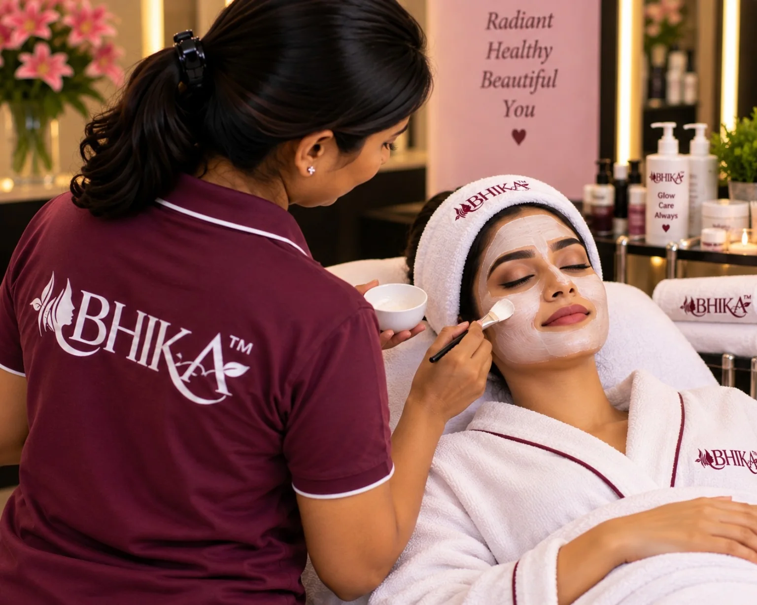 ABHIKA facial treatment