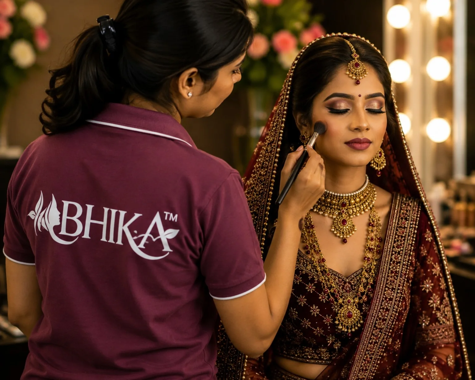 Abhika bridal makeup